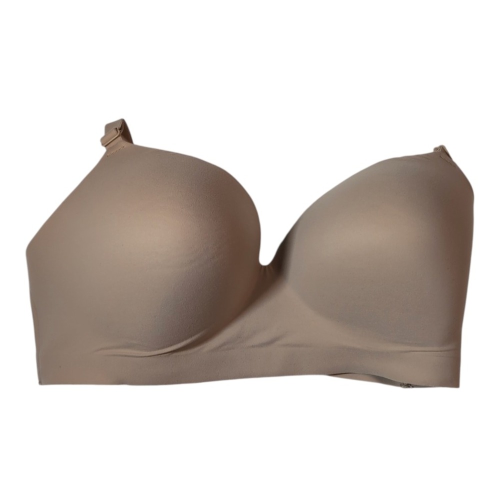 Soma Enbliss Wireless Bra Womens 40DD NEW Warm Amber Tan Seamless 570222679